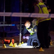 Per šaudymą Švedijoje žuvo trys žmonės