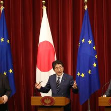 ES ir Japonija pasirašė istorinę laisvosios prekybos sutartį