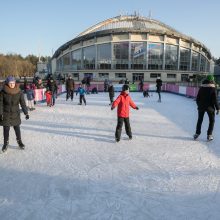 Vilniuje – dvigubai daugiau nemokamų čiuožyklų po atviru dangumi