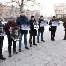 L. Kasčiūnas: piketas Vilniuje rodo, kad dar yra tikinčių demokratine Rusija