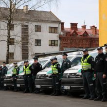 Kauno gatvėse – naujieji policijos automobiliai