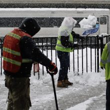 JAV šiaurės rytus užklupo pavasario pūgos