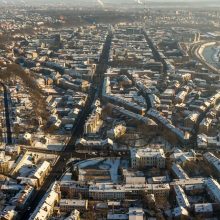 Žieminis Kaunas: Nerį jau griebia ledo gniaužtai