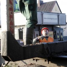 Klaipėdos žaliaskarė atkeliavo į Teatro aikštę