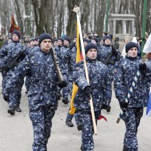 Pagerbti kovoję ir žuvę Klaipėdos sukilimo dalyviai