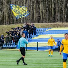 „Sūduvos“ futbolininkai iškovojo lengvą pergalę Klaipėdoje