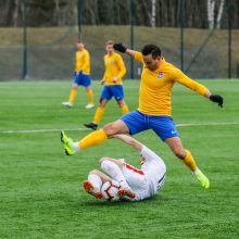 „Sūduvos“ futbolininkai iškovojo lengvą pergalę Klaipėdoje