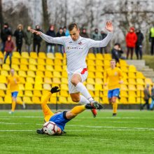 „Sūduvos“ futbolininkai iškovojo lengvą pergalę Klaipėdoje