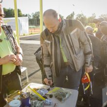 Į vilties žygį leidosi daugiau nei šimtas motociklininkų