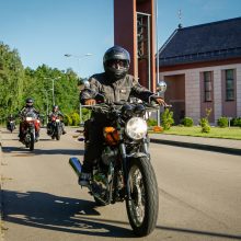 Į vilties žygį leidosi daugiau nei šimtas motociklininkų