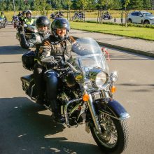 Į vilties žygį leidosi daugiau nei šimtas motociklininkų