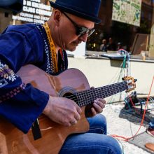 Gatvės muzika suskambo jūriškai nusiteikusioje Klaipėdoje