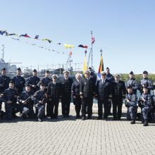 Kruizinių laivų krantinėje – visuomenės ir kariuomenės diena