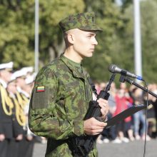 Uostamiestyje prisiekė savanoriai