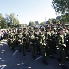 Uostamiestyje prisiekė savanoriai