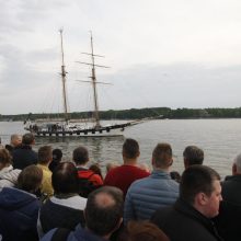 Laivų paradas sudrebino Klaipėdą