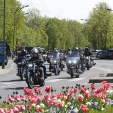 Pajūrio baikeriai atidarė sezoną: suvažiavo daugiau nei pusė tūkstančio