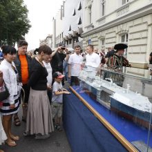 Jūros šventės sostinėje jau plazda karališka vėliava