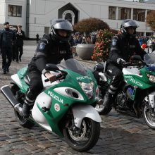 Uostamiestyje policininkai pakvietė švęsti kartu