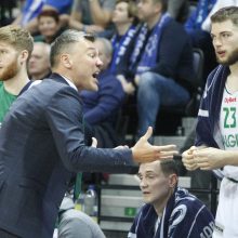 Išvyka patenkintas Š. Jasikevičius pabrėžė jaunųjų krepšininkų įsižaidimą