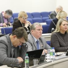 Miesto taryba pritarė A. Michailovo pasitraukimui iš posto