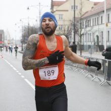 Laisvės gynėjų dienos bėgimo varžybose triumfavo A. Jakubynas ir U. Žvinklytė