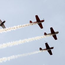 Klaipėdos padangėje – įspūdingas aviacijos šou