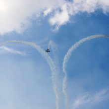 Klaipėdos padangėje – įspūdingas aviacijos šou