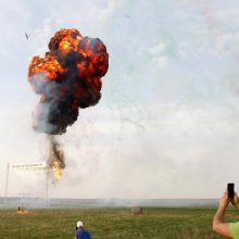 Klaipėdos padangėje – įspūdingas aviacijos šou