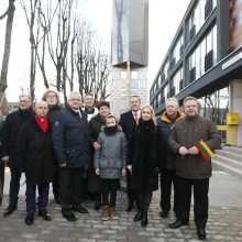 Palanga pasipuošė nauju paminklu ir Signatarų alėja