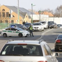 Užsiliepsnojo buvęs Klaipėdos policijos pastatas