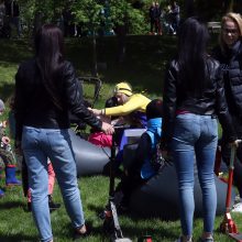 Atidarytas atnaujintas Santakos parkas: šventėje pramogų surado kiekvienas