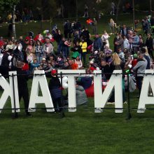 Atidarytas atnaujintas Santakos parkas: šventėje pramogų surado kiekvienas