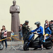 Rotušės aikštėje – griausmingas motociklų gausmas