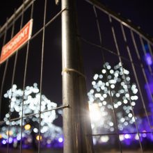 Kauno Rotušės aikštė uždaryta: Naujųjų metų sutikti čia nebus galima