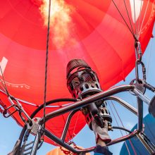 Fiestos „Su laisvės vėju“ trečioji diena: oro balionai vėl sėkmingai kyla į dangų