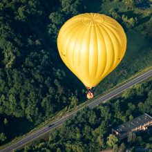 Fiestos „Su laisvės vėju“ trečioji diena: oro balionai vėl sėkmingai kyla į dangų