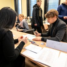 Kandidato į prezidentus rinkimai Kaune: nepartinių rinkėjų atėjo trigubai daugiau