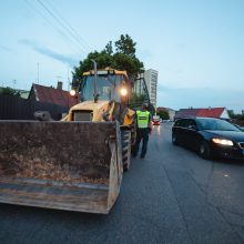 Reidas Kaune: neblaivaus vairuotojo automobilis išvežtas į saugojimo aikštelę