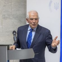 J. Borrellis: iki metų pabaigos Ukraina gaus iš ES 1 mln. 155 tūkst. sviedinių