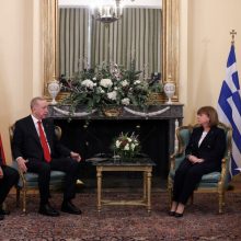 Turkijos prezidentas atvyko į Graikiją taisyti įtemptų santykių