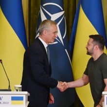 NATO vadovas: Ukrainos pajėgos palaipsniui juda į priekį
