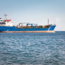 Šiaurės jūroje susidūrė du krovininiai laivai: žuvo žmogus, dar keturi dingo
