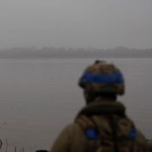 JK žvalgyba: rusų kariai prie Dnipro upės Chersono srityje patiria spaudimą