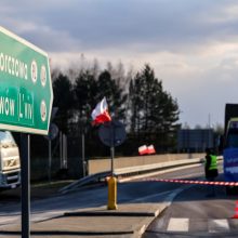 Lenkija kreipėsi į Ukrainą su pasiūlymais nutraukti sienos blokavimą
