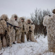 Ukrainos žvalgyba: rusų pajėgos rengia sabotažo grupes misijoms Ukrainos pietuose