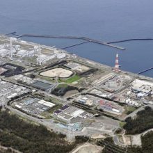 Fukušimos atominėje elektrinėje įvyko radioaktyvaus vandens nuotėkis