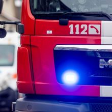 Ignalinos rajone name kilusio gaisro metu nukentėjo vyras ir moteris