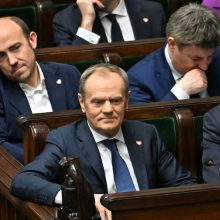 Lenkijos parlamentas pritarė D. Tusko vyriausybės biudžetui