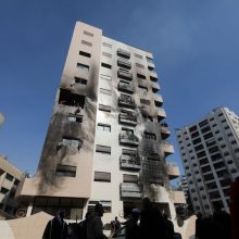 Sirijos žiniasklaida: Izraelis smogė Damasko gyvenamajam rajonui